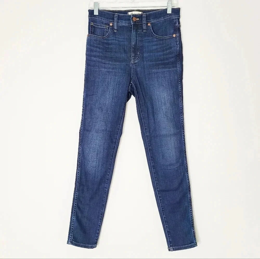 New Madewell 10" High-Rise Skinny Jeans 28 - Picture 2 of 11
